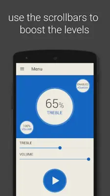 Treble Booster android App screenshot 7